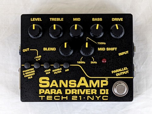 Used tech sansamp - used, para